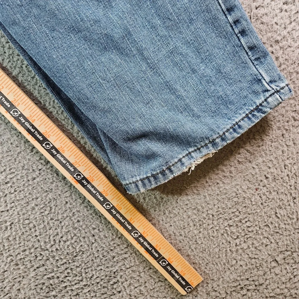 Levi's 514 Jeans Men 38 x30 Zip Fly‎ Medium Wash Blue Denim